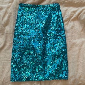 Alice & Olivia sequin skirt